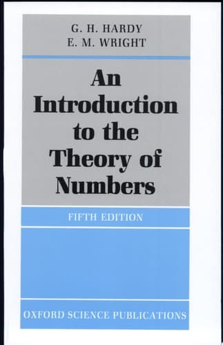 An Introduction to the Theory of Numbers